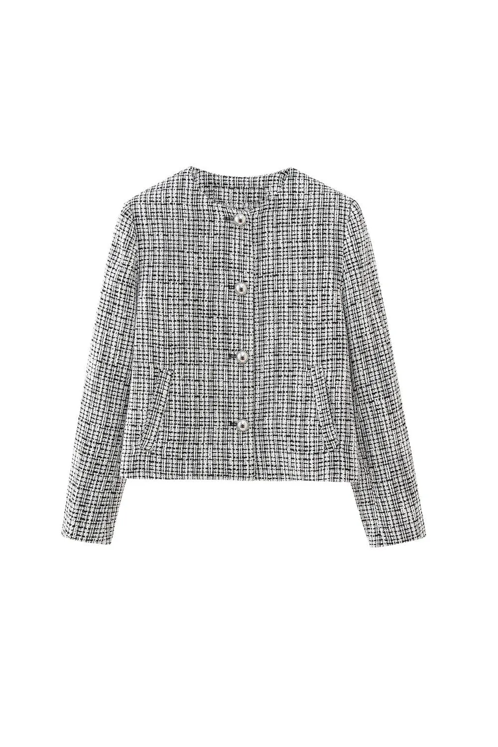 ‘ Jacob’ Checkered Short Suit Jacket & Culottes