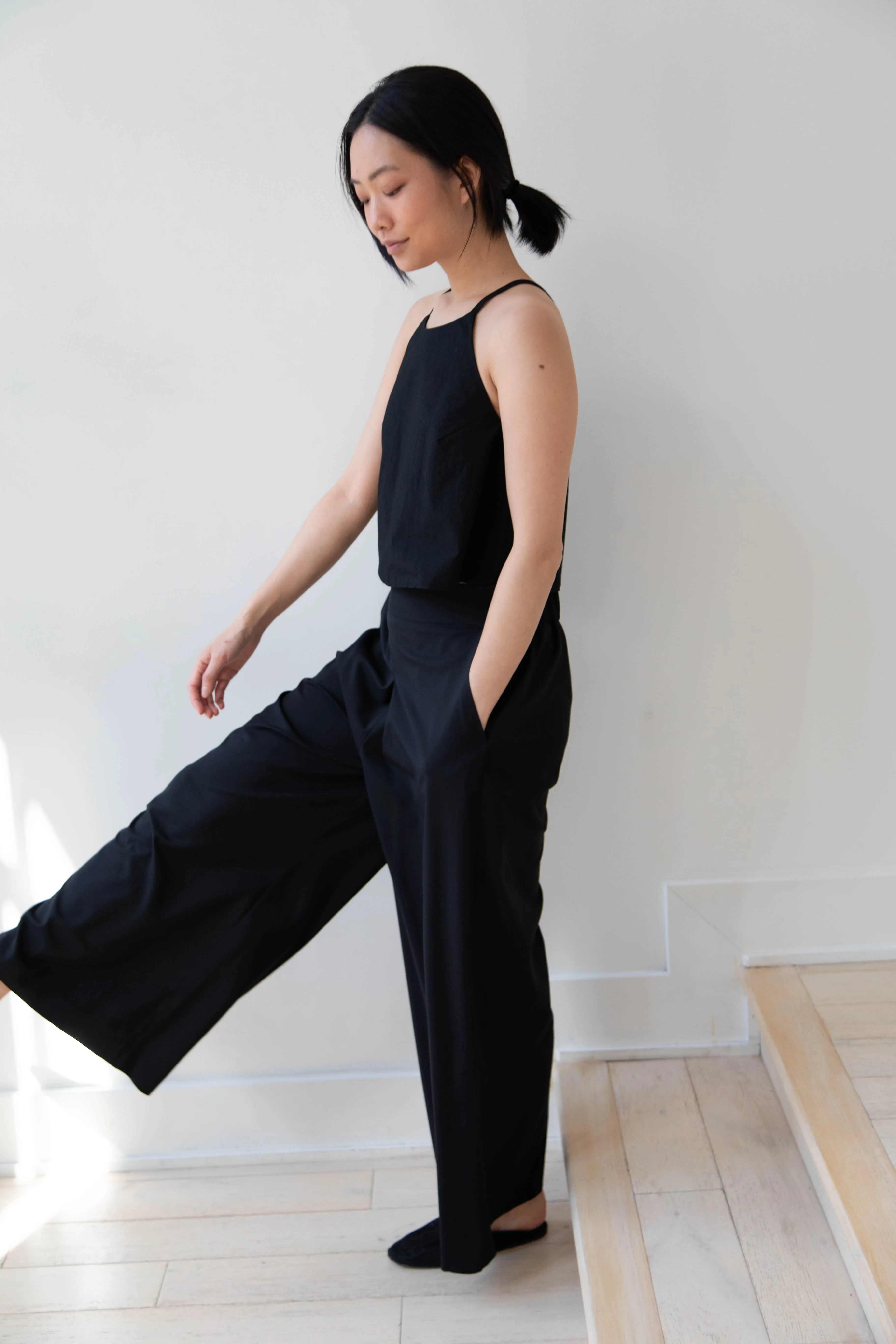 Arts & Science | Back Gum Tuck Culottes in Black