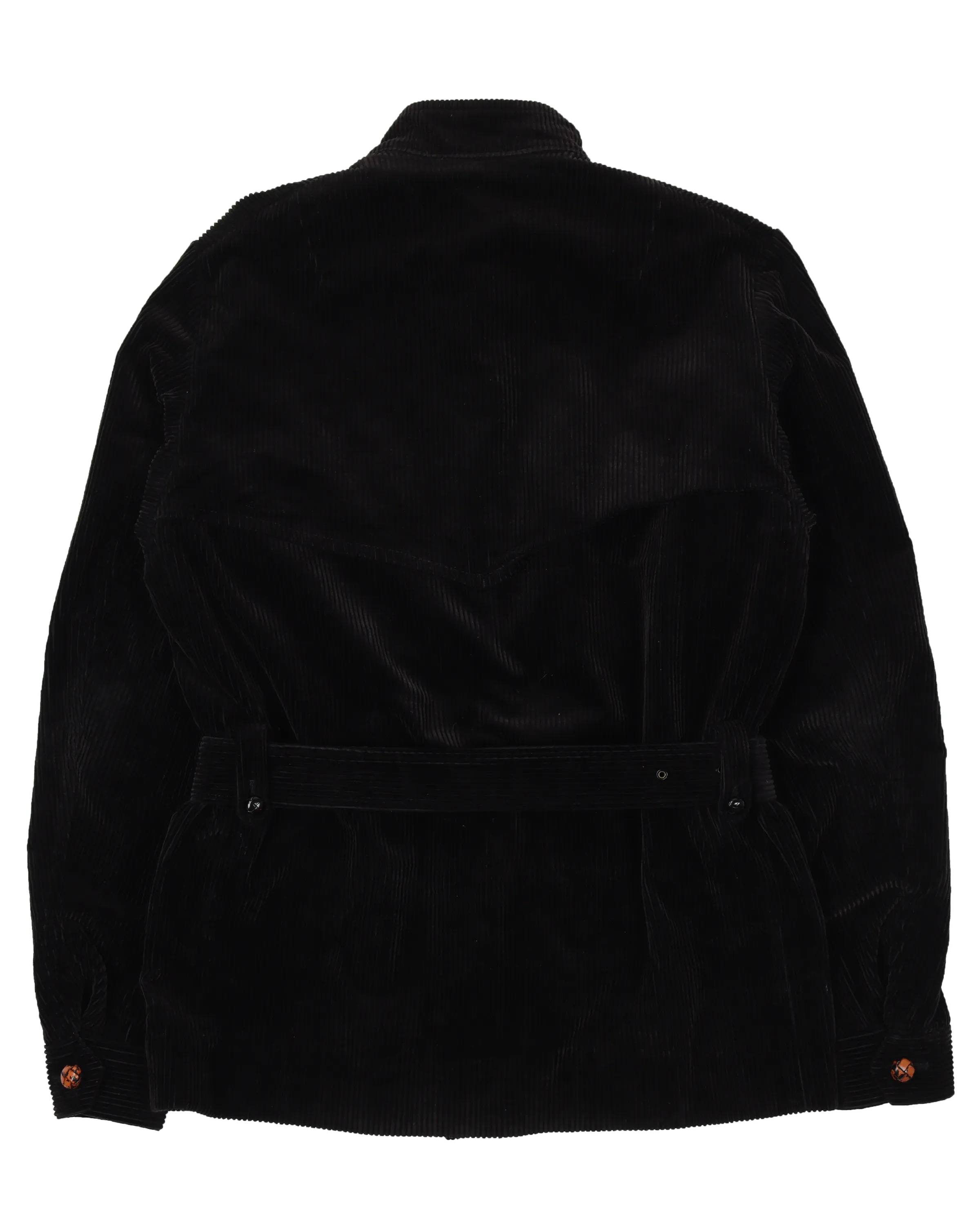 Belted Corduroy Coat