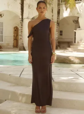 Black Gia Maxi Dress