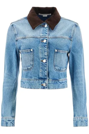 CROPPED DENIM JACKET FOR WOMEN