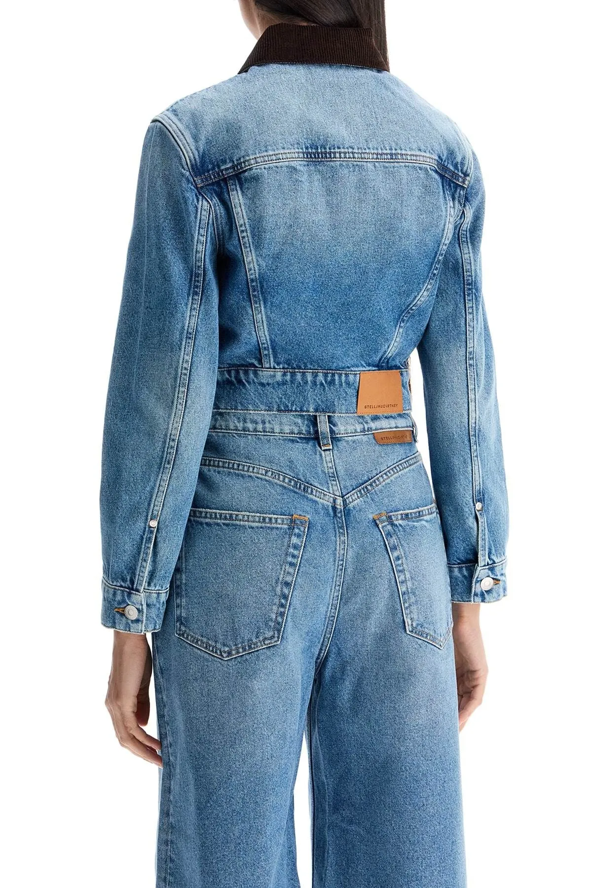 CROPPED DENIM JACKET FOR WOMEN