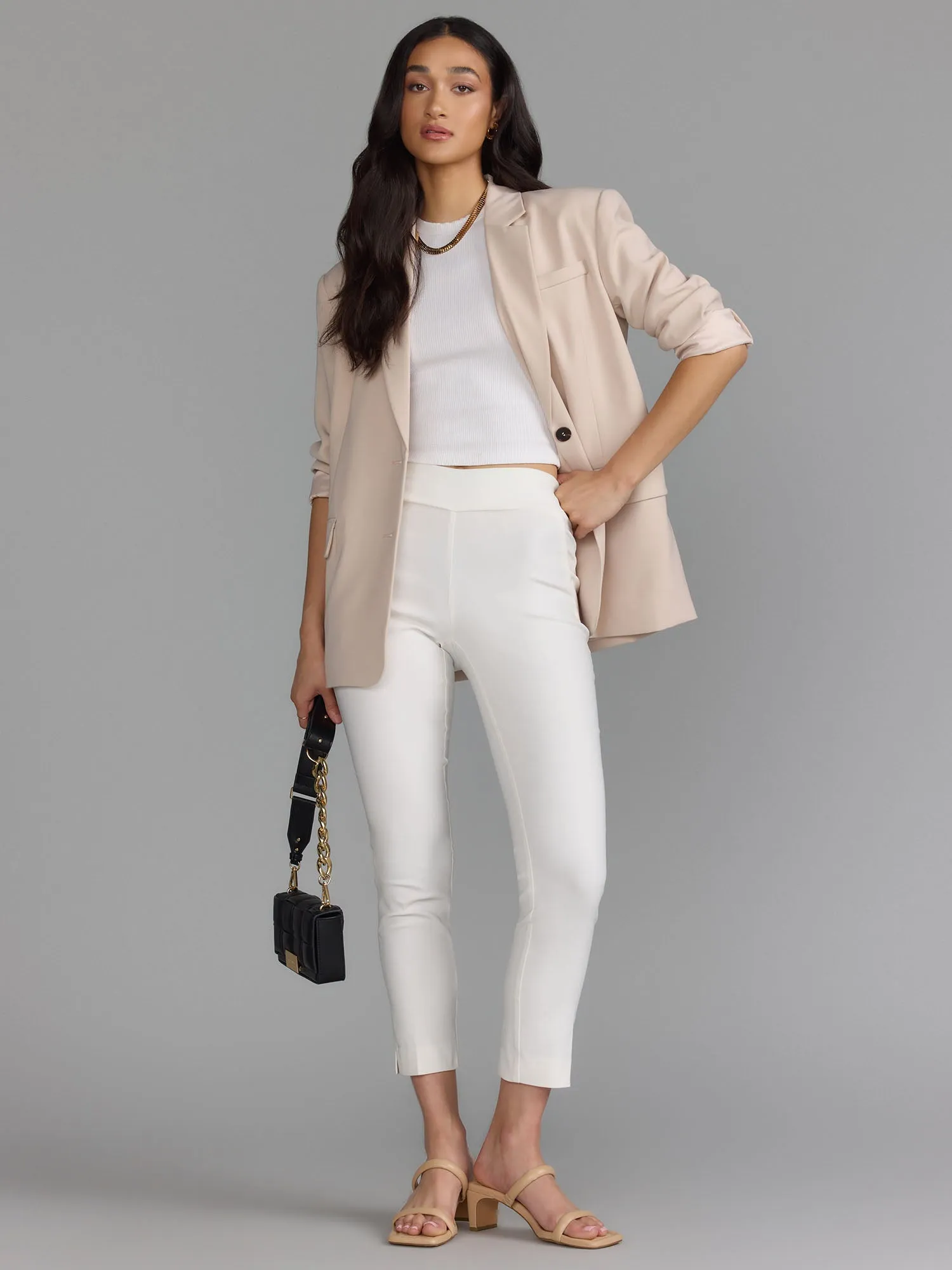 Essential Straight Ankle Pants