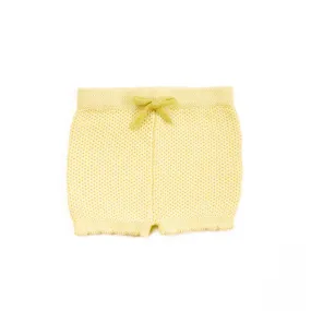 Giorgia Knit Yellow Shorts