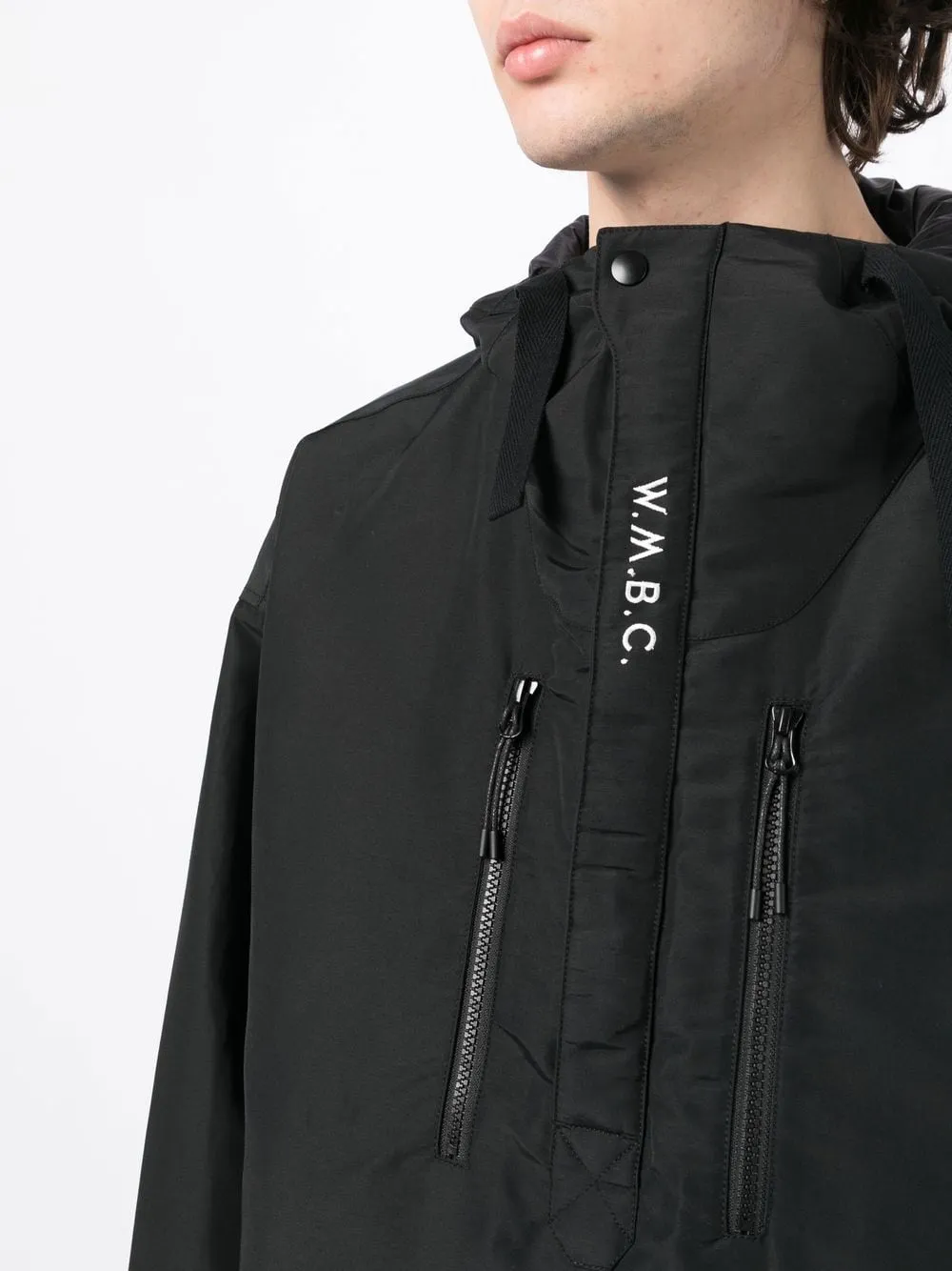 Half Zip-Up Padded Jacket