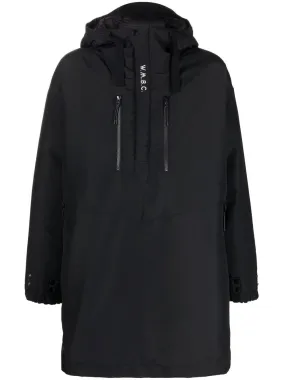 Half Zip-Up Padded Jacket