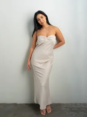 Jupiter Maxi Dress- Beige