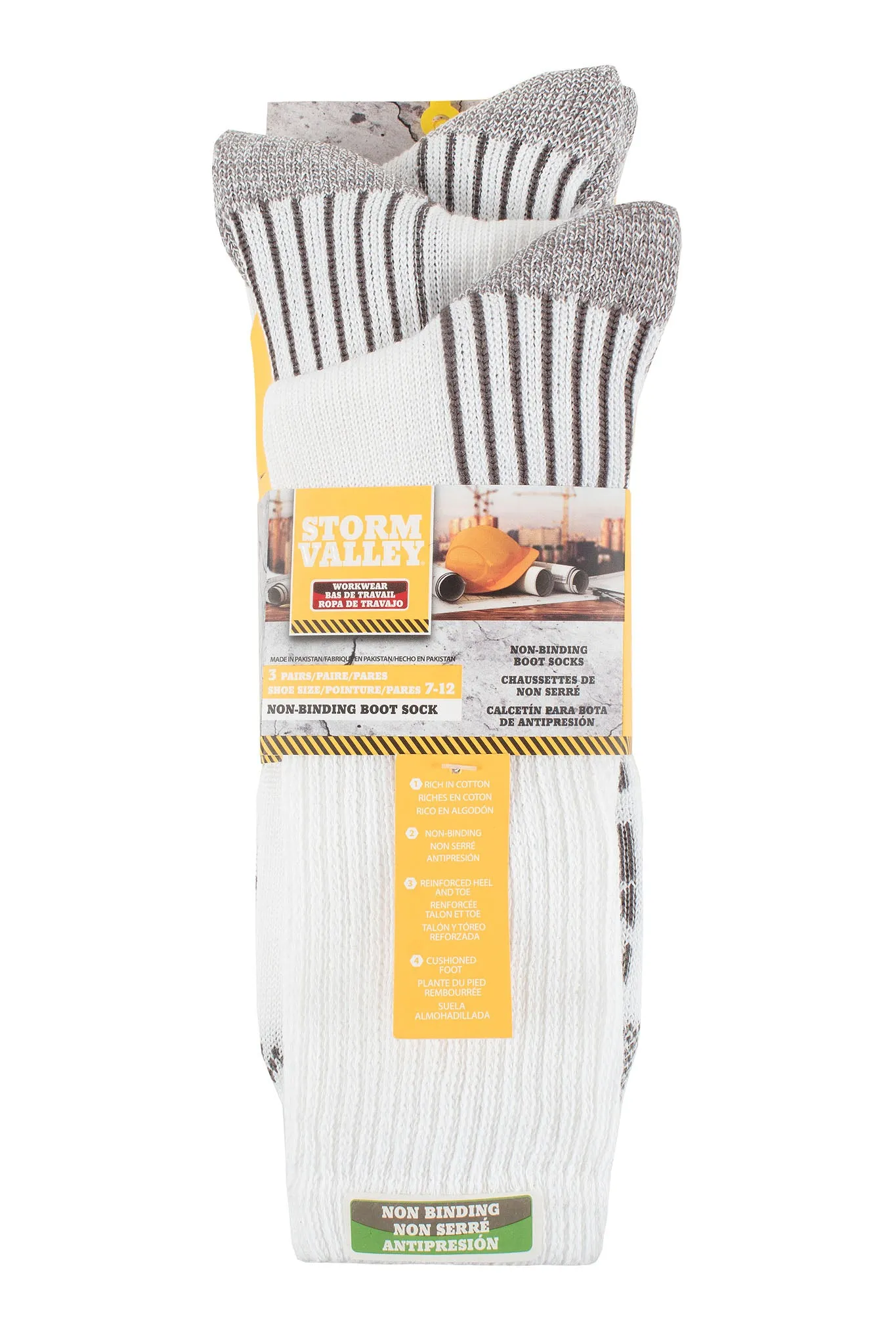 Men's Non-Binding Boot Sock