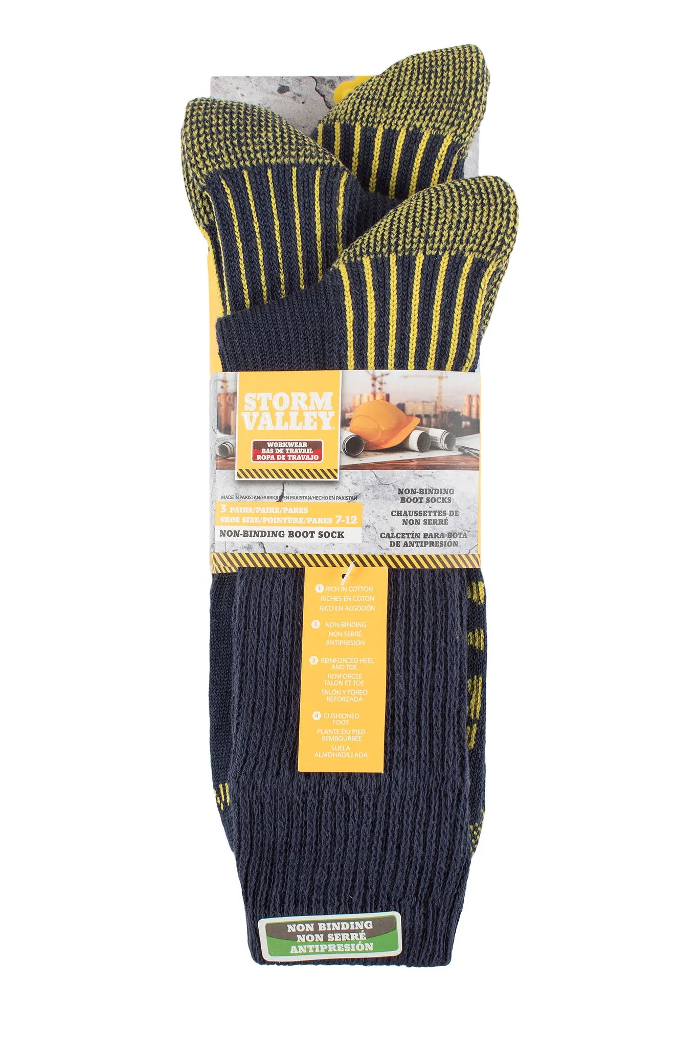 Men's Non-Binding Boot Sock