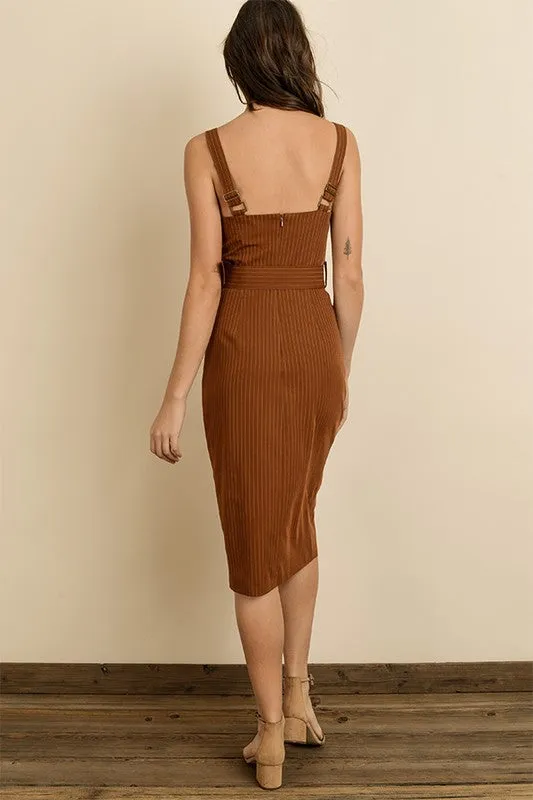 OPHELIA DRESS - TAN