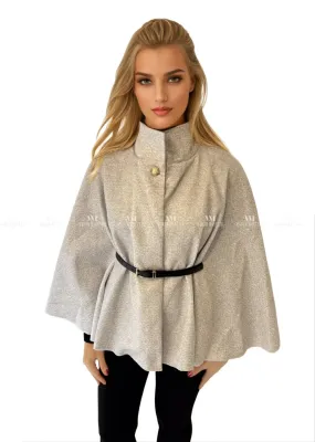 Romily Belted Cape