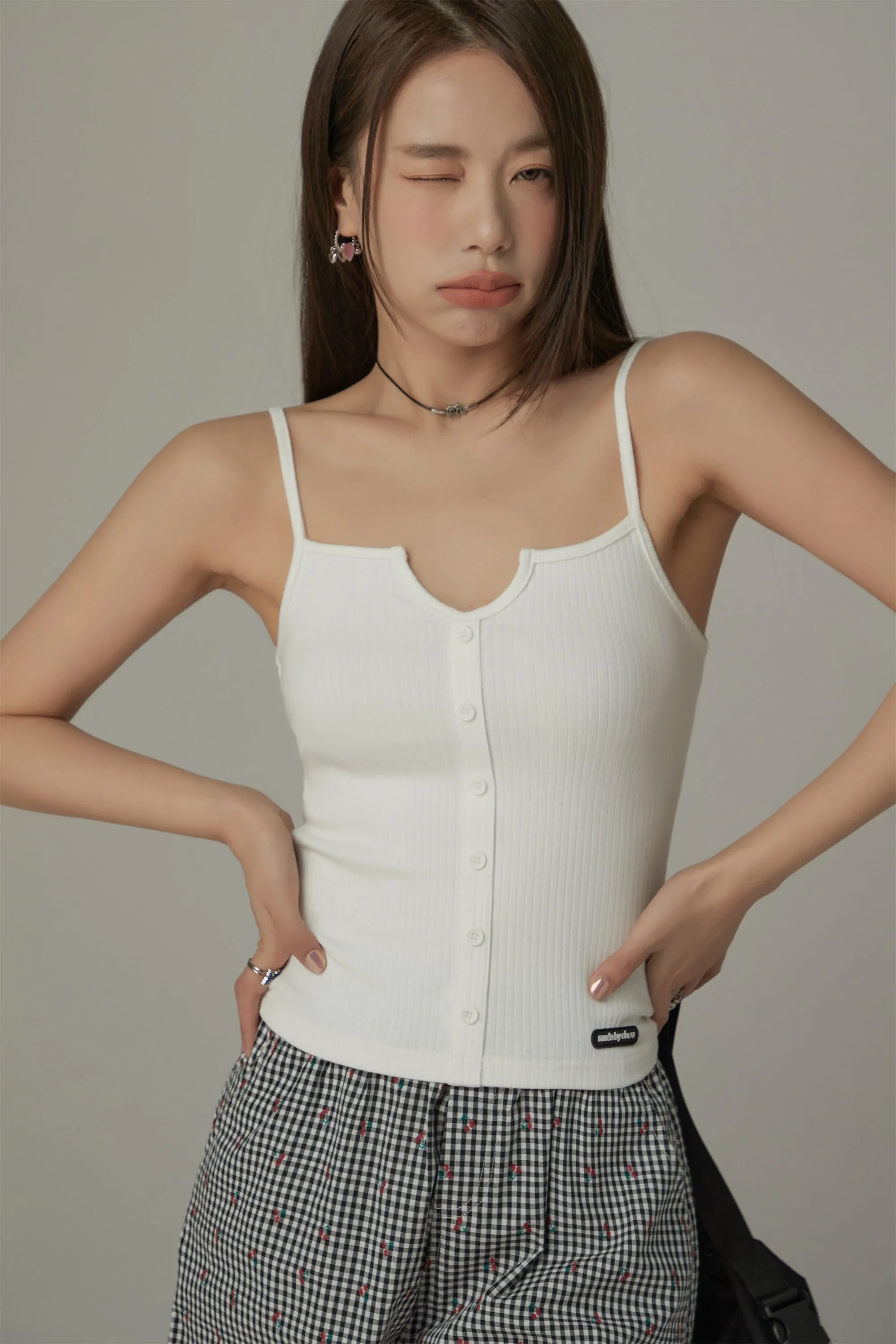 Slim Ribbed Top