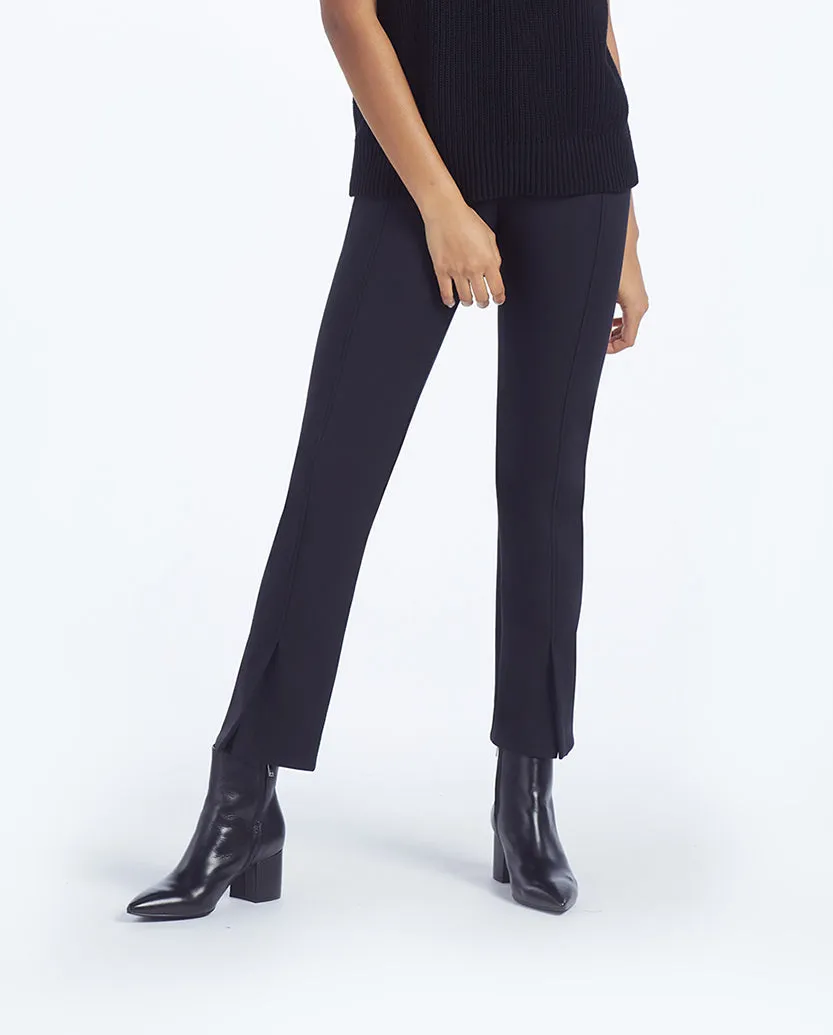 The Multitasking Slit Front Ankle Pant - Sea Urchin